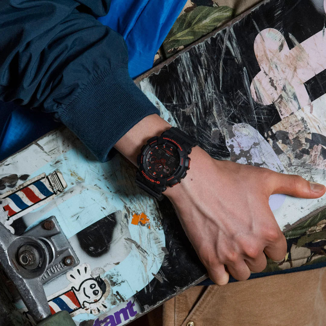G-Shock Ignite Red GA100BNR-1A Watch