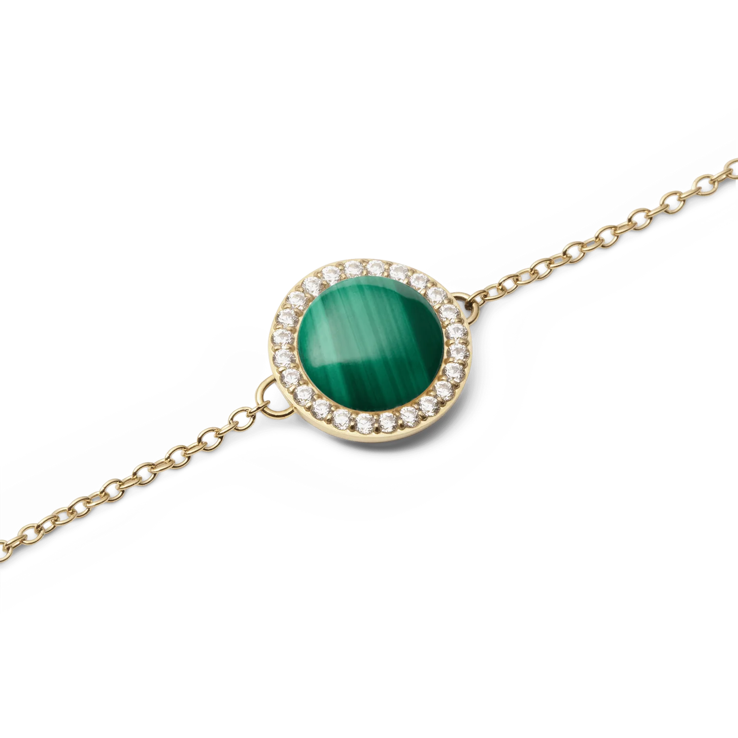 Daniel Wellington Audrey Bracelet Malachite Gold