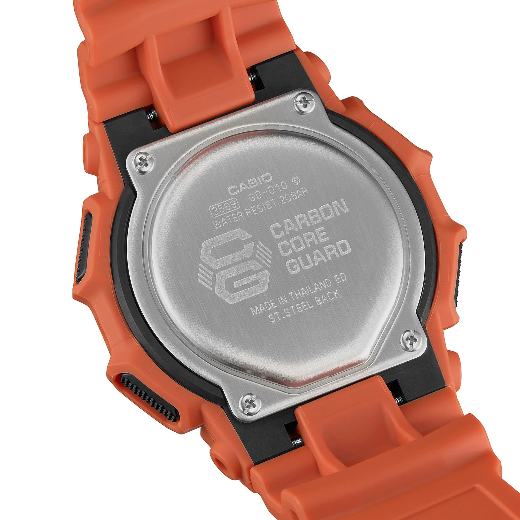 G-Shock Rugged Digital Orange Case GD010-4D Resin Watch