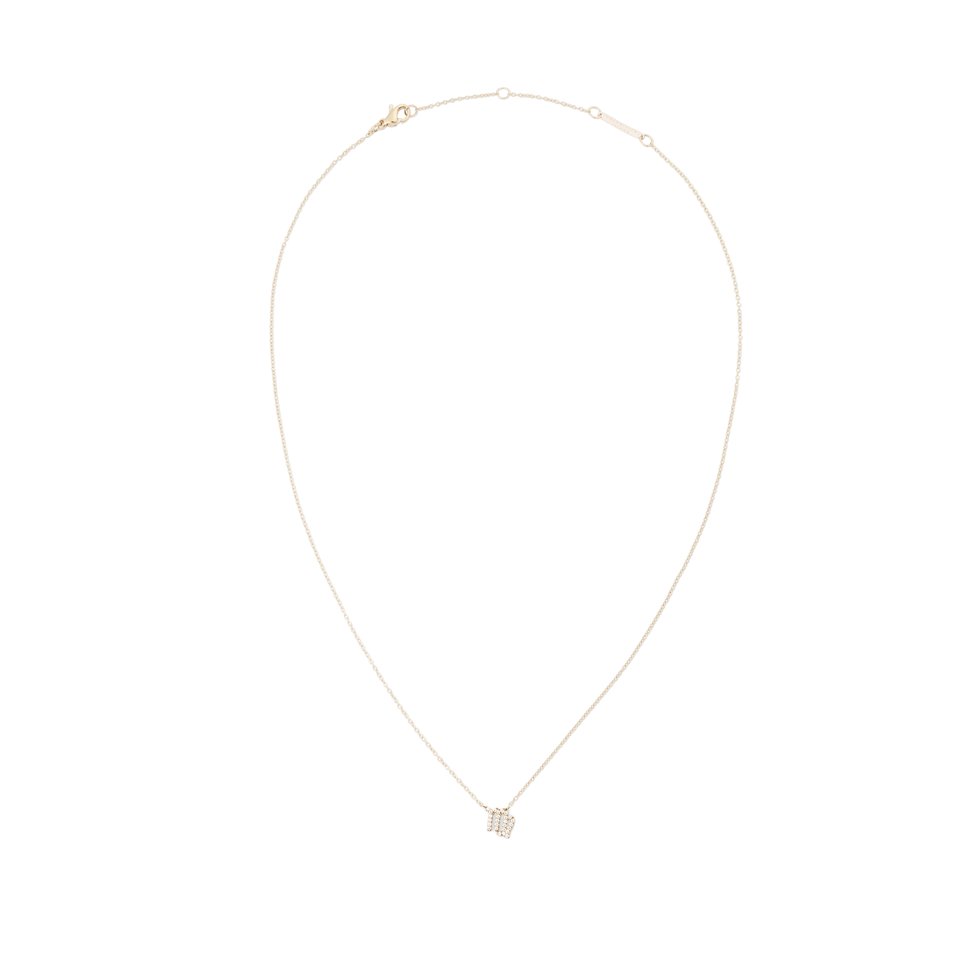 Daniel Wellington Zodiac Crystal Necklace Gold