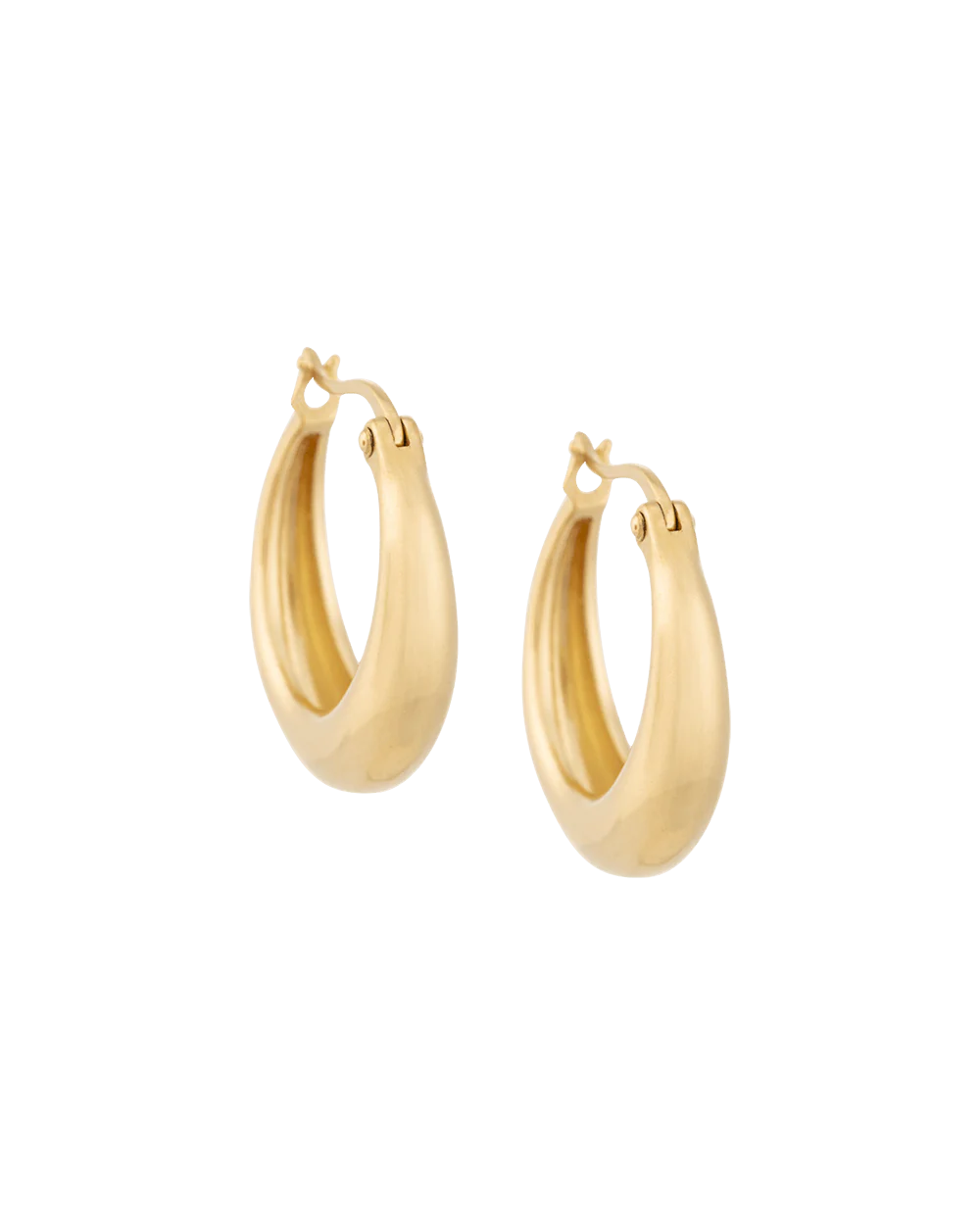 Kirstin Ash Glow Hoops- 18k gold plated