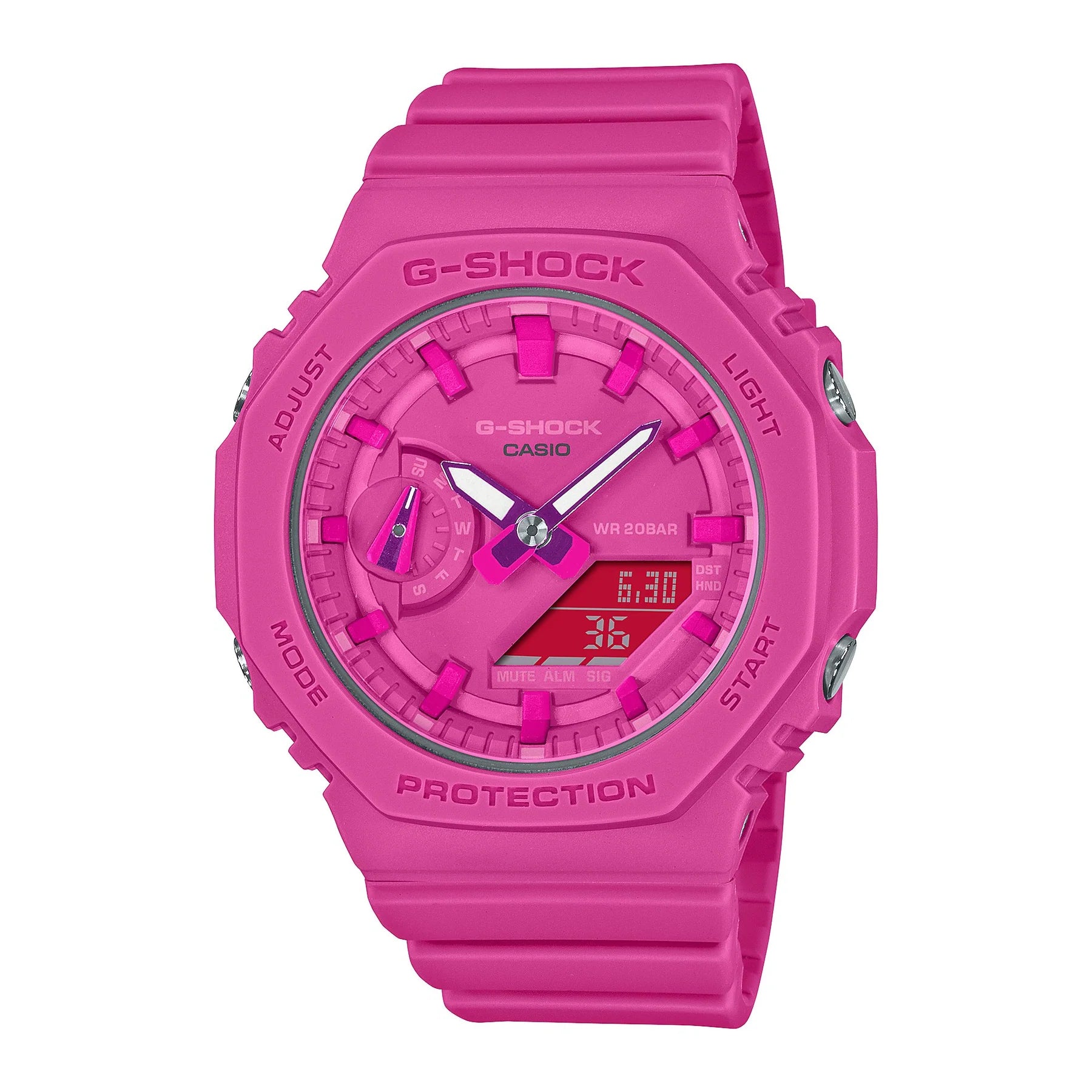 G-Shock Mid Suo Hot Pink GMAS2100P-4A Watch