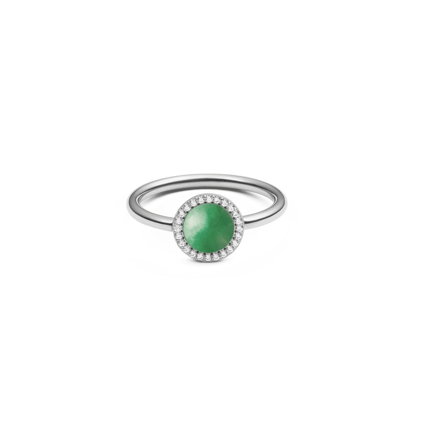 Daniel Wellington Audrey Ring Jade Silver