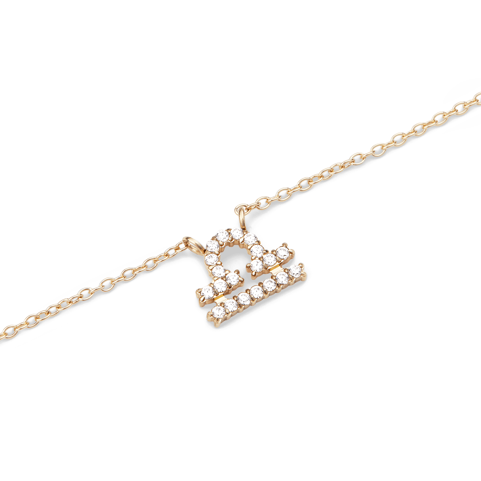 Daniel Wellington Zodiac Crystal Necklace Gold