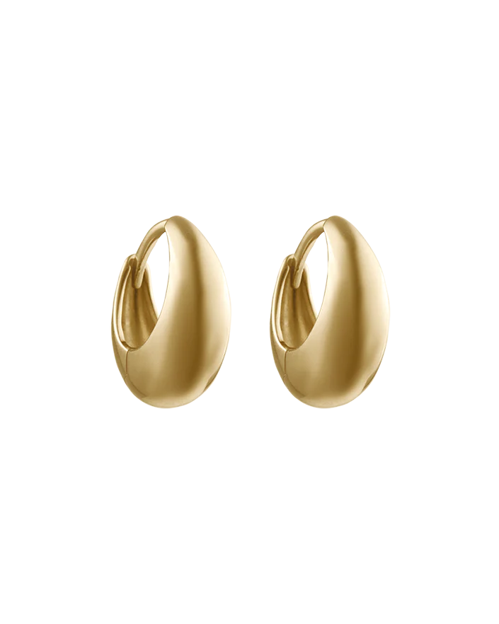 Kirstin Ash Indigo Hoops (18k Gold Plated)