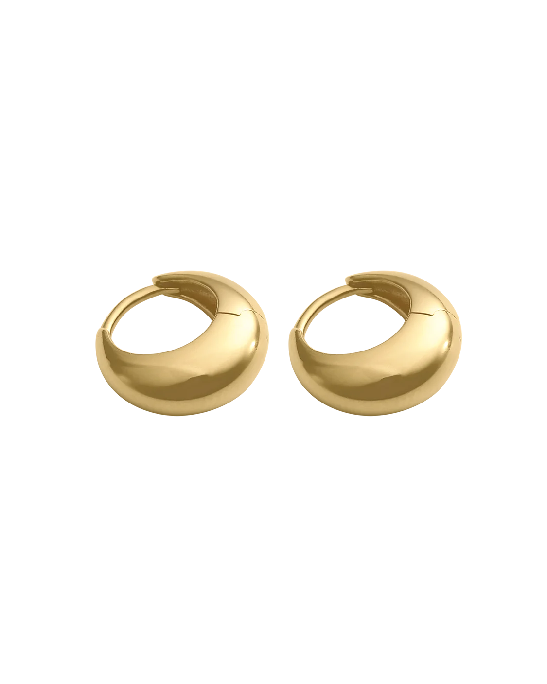 Kirstin Ash Indigo Hoops (18k Gold Plated)