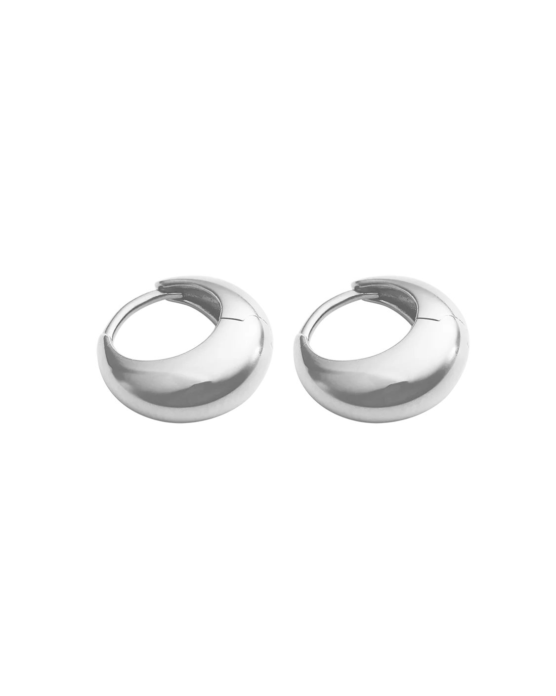 Kirstin Ash Indigo Small Hoops (Sterling Silver)