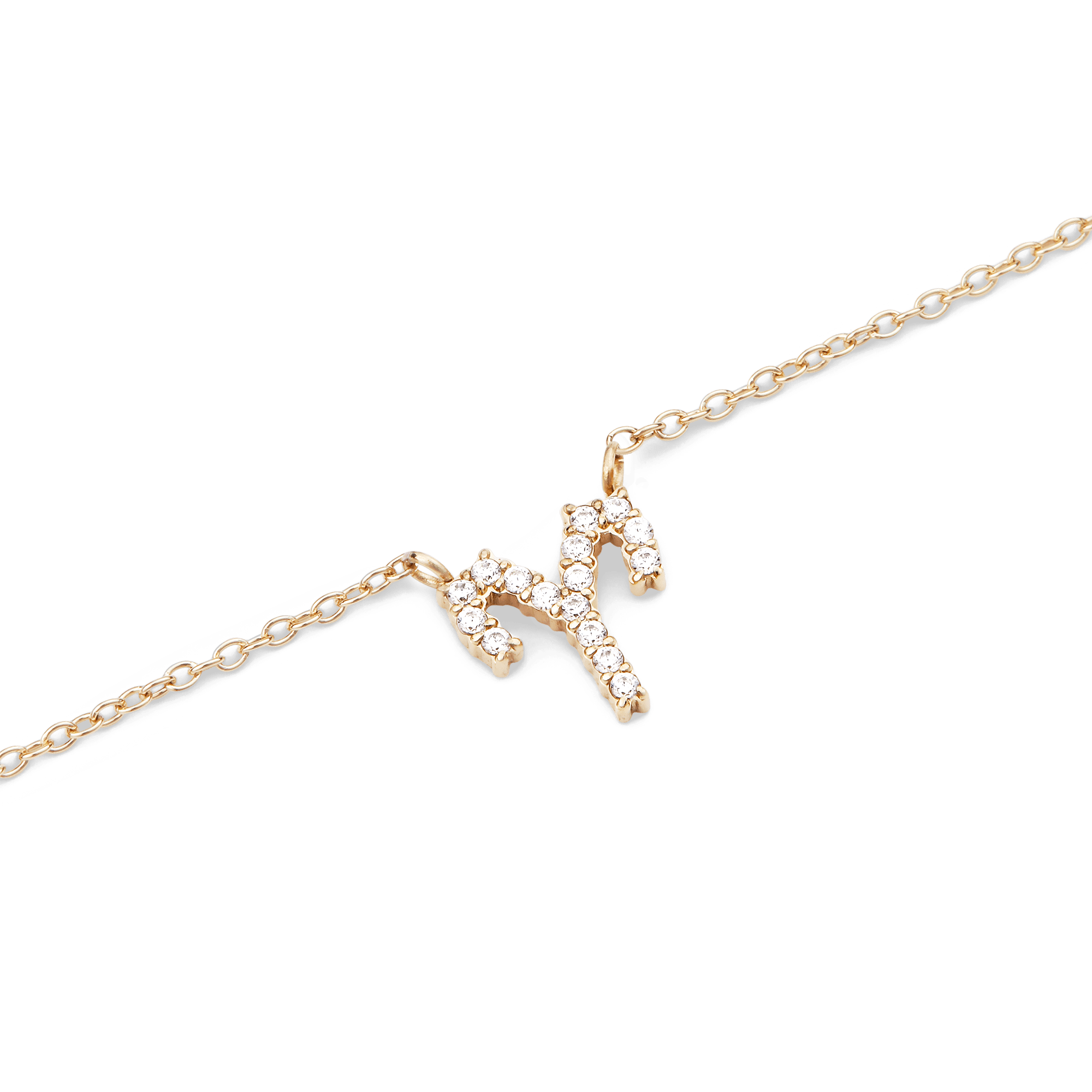 Daniel Wellington Zodiac Crystal Necklace Gold