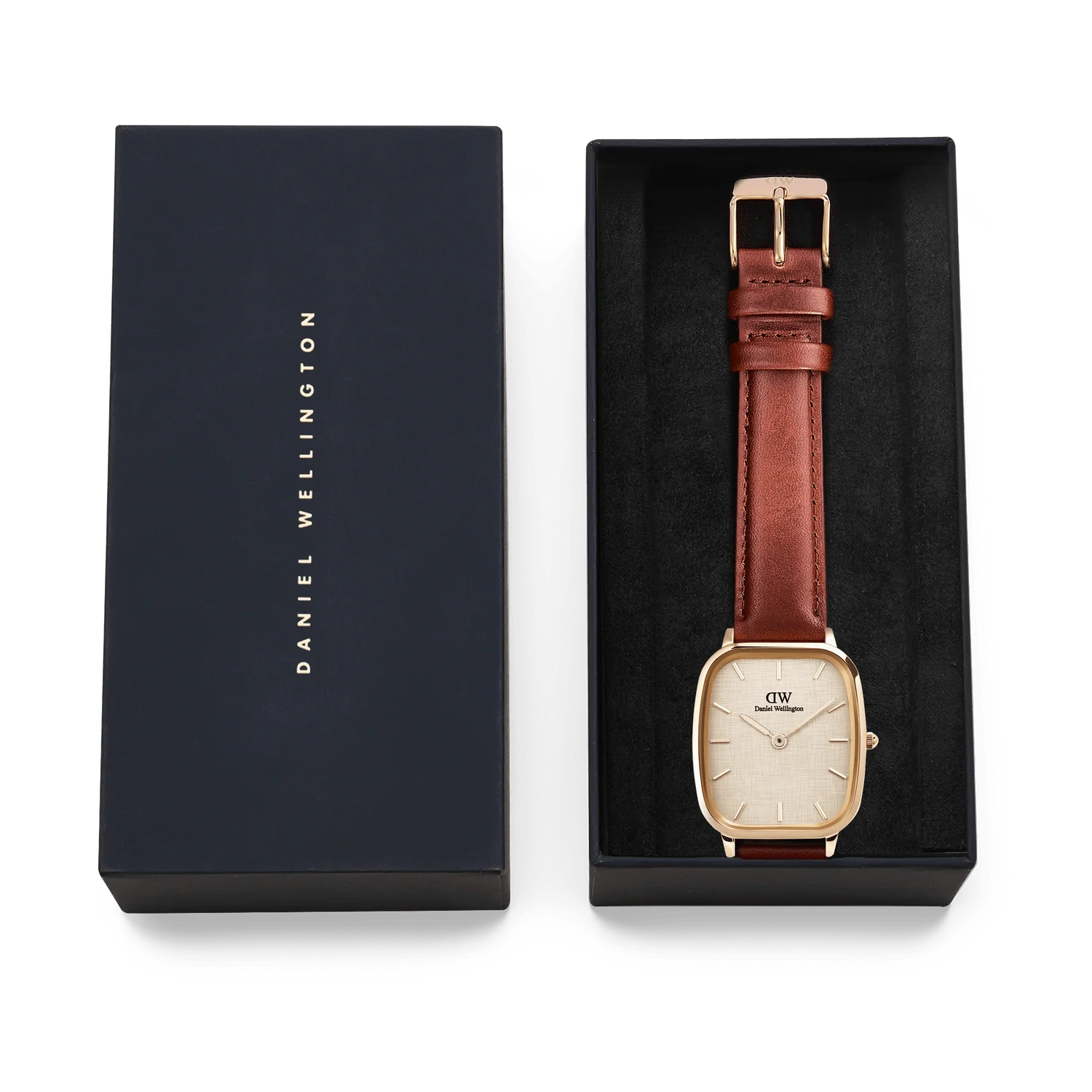 Daniel Wellington Marlon St Mawes Linen Rose Gold