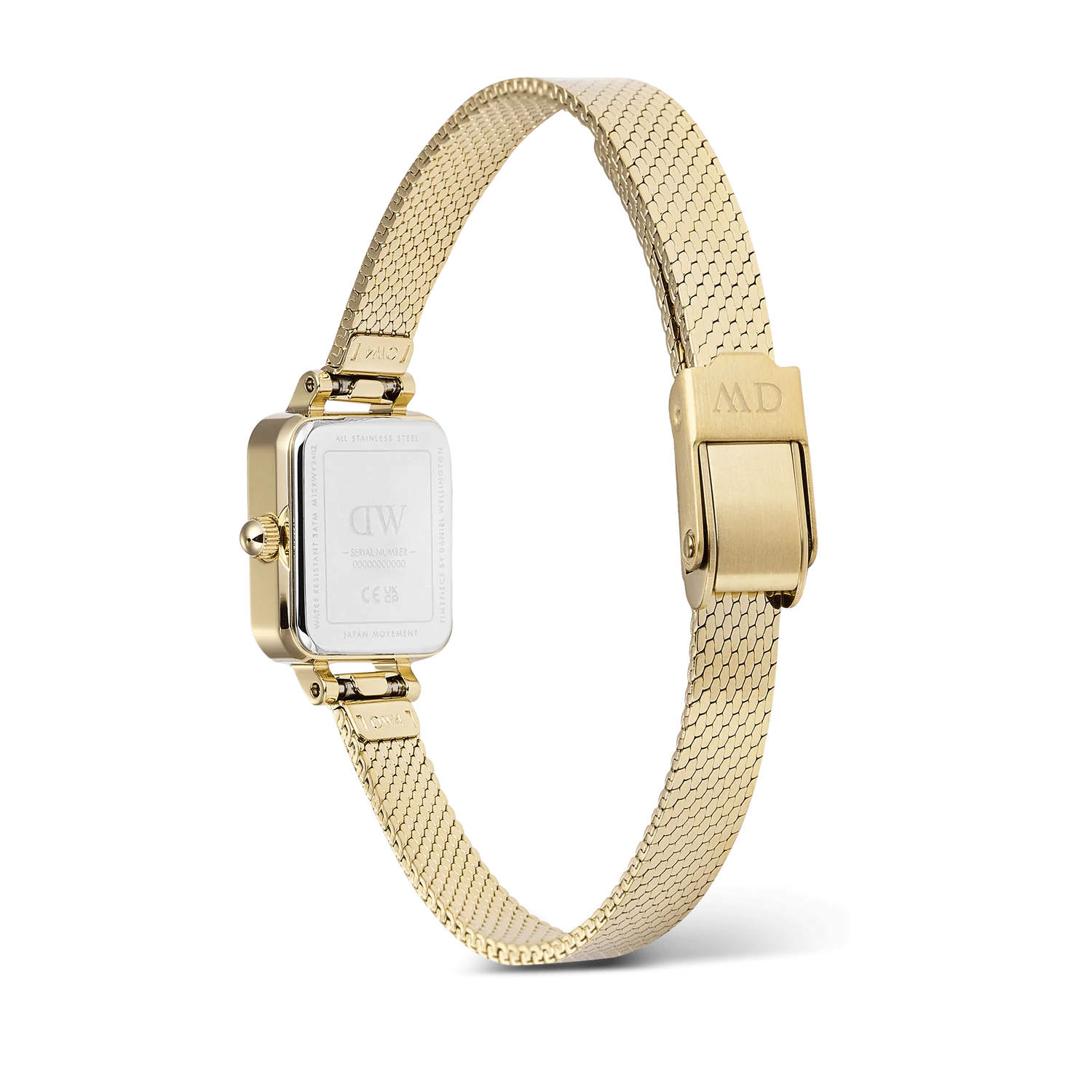 Daniel Wellington Quadro Mini Mirror Gold