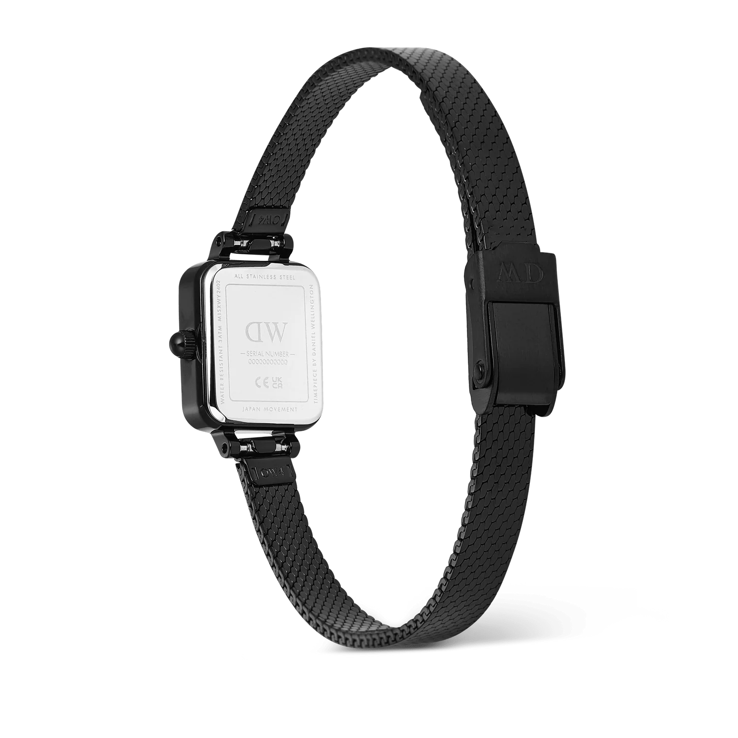 Daniel Wellington Quadro Mini Reflection Black