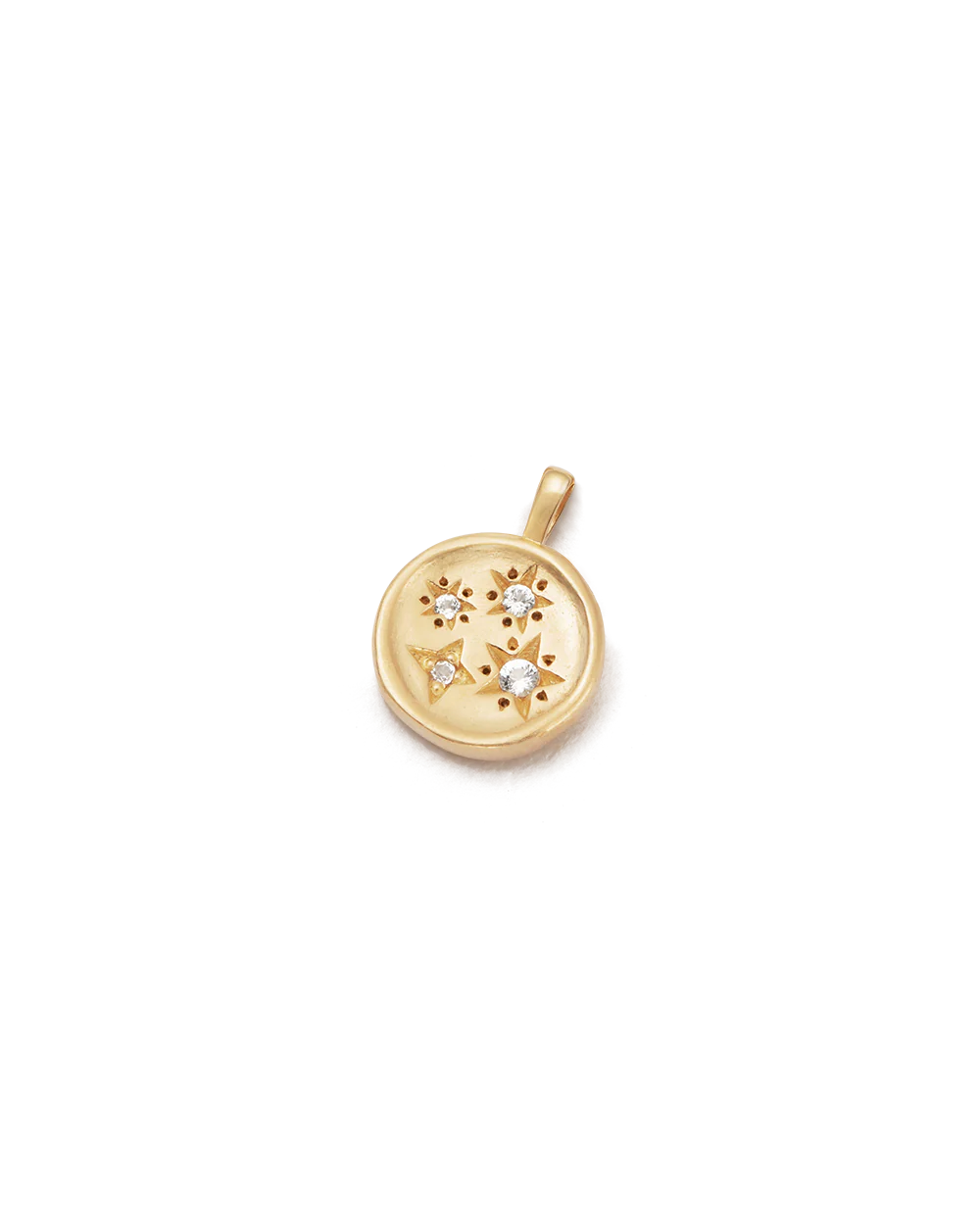 Kirstin Ash Lilac Skies Charm (18k Gold Vermeil)