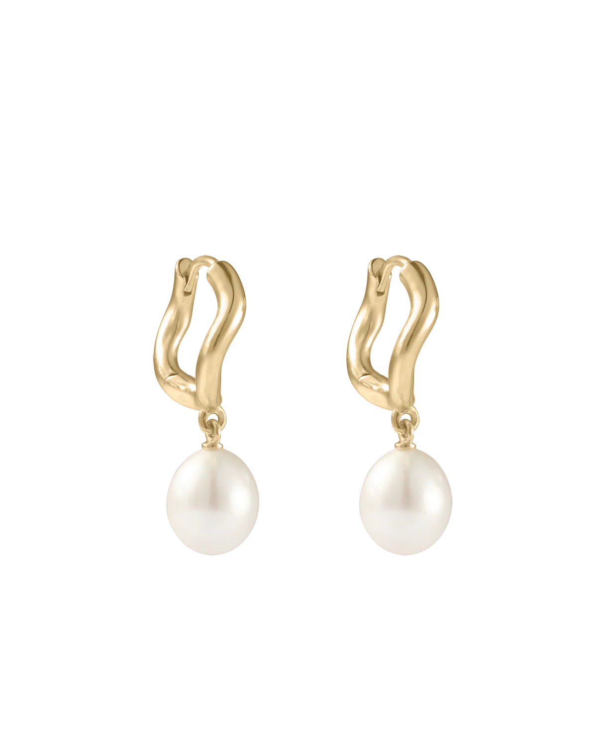 Kirstin Ash Maris pearl hoop