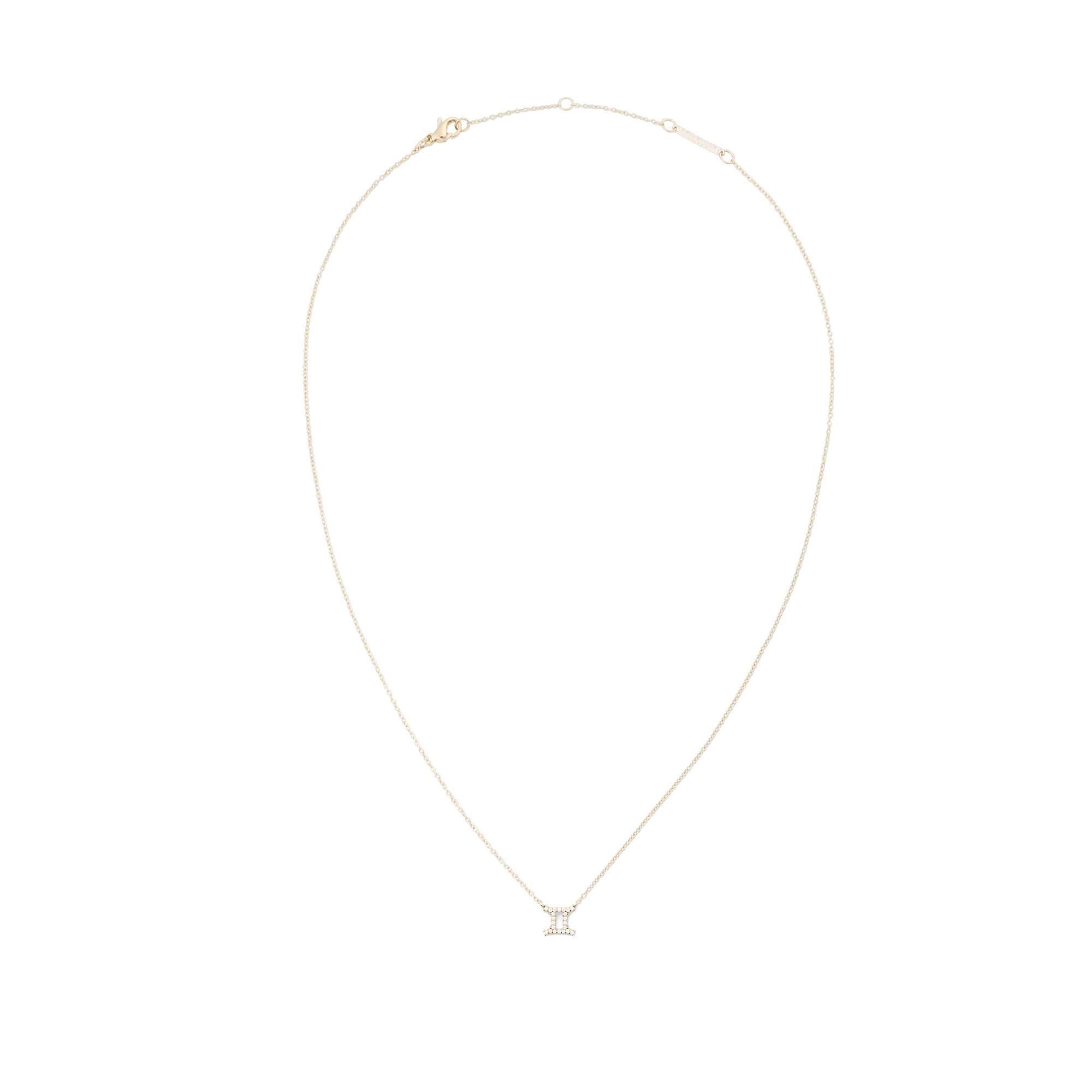 Daniel Wellington Zodiac Crystal Necklace Gold