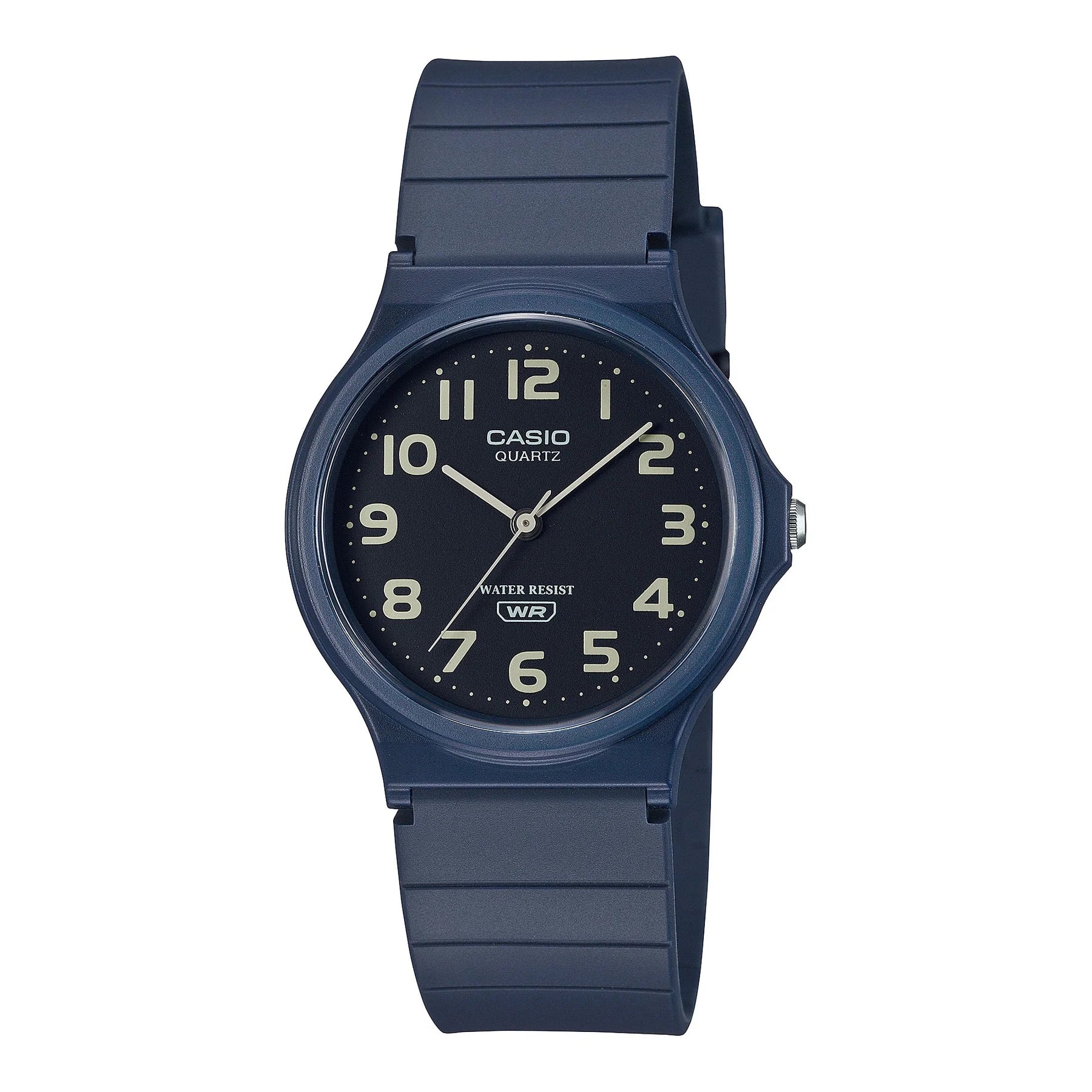 Casio blue face best sale