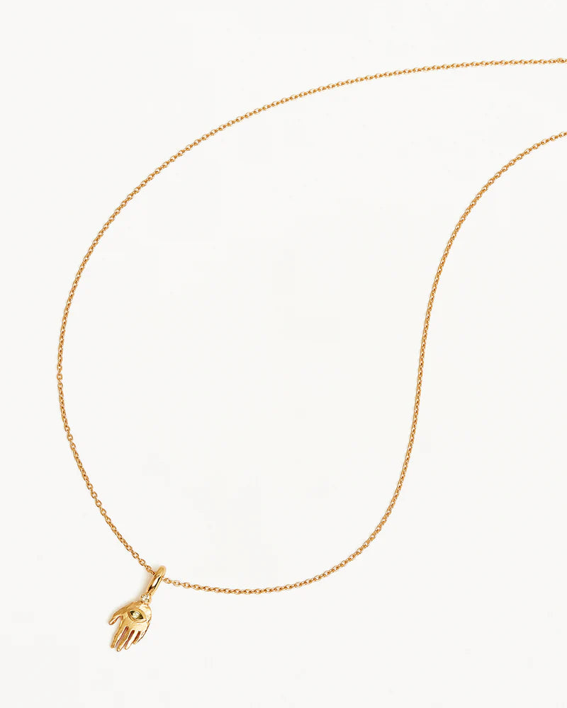 By Charlotte 18k Gold Vermeil Guided Soul Necklace