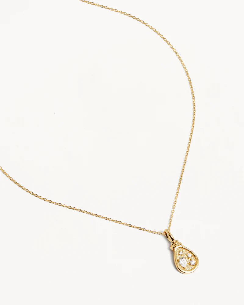 By Charlotte 18k Gold Vermeil Sunkissed Horizon Necklace