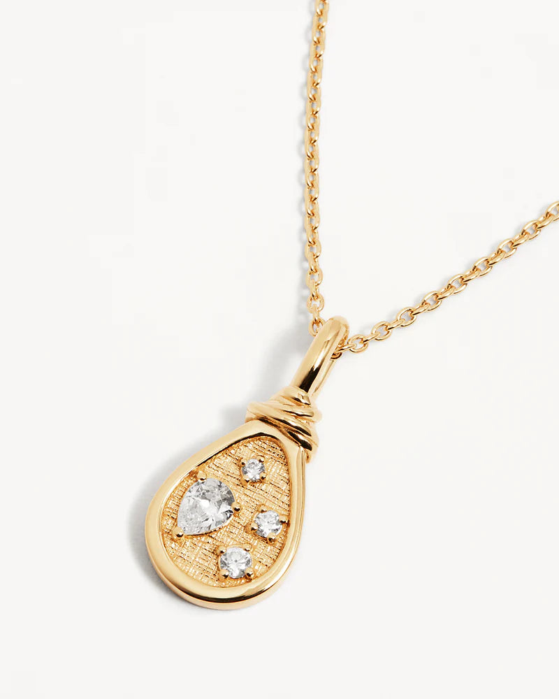 By Charlotte 18k Gold Vermeil Sunkissed Horizon Necklace