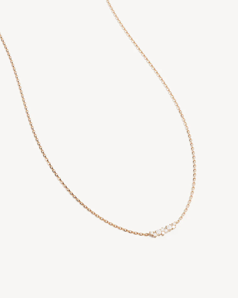 By Charlotte18k Gold Vermeil Crystal Dust Necklace