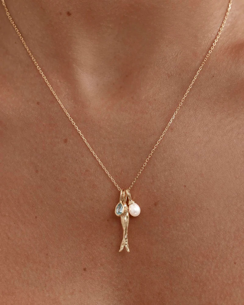 By Charlotte 18k Gold Plated Wishing Necklace