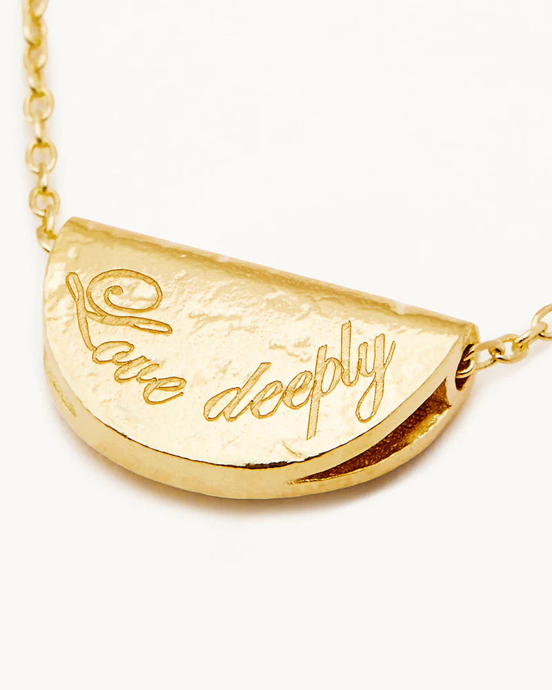 By Charlotte Lotus Birthstone- June - Moonstone