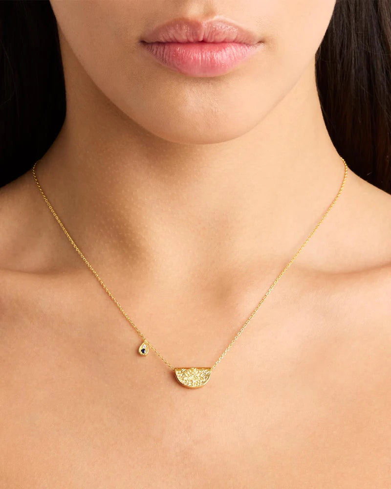 By Charlotte Lotus Birthstone- Sapphire September