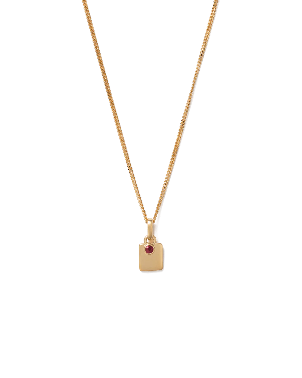 Kirstin Ash Engravable Birthstone Necklace