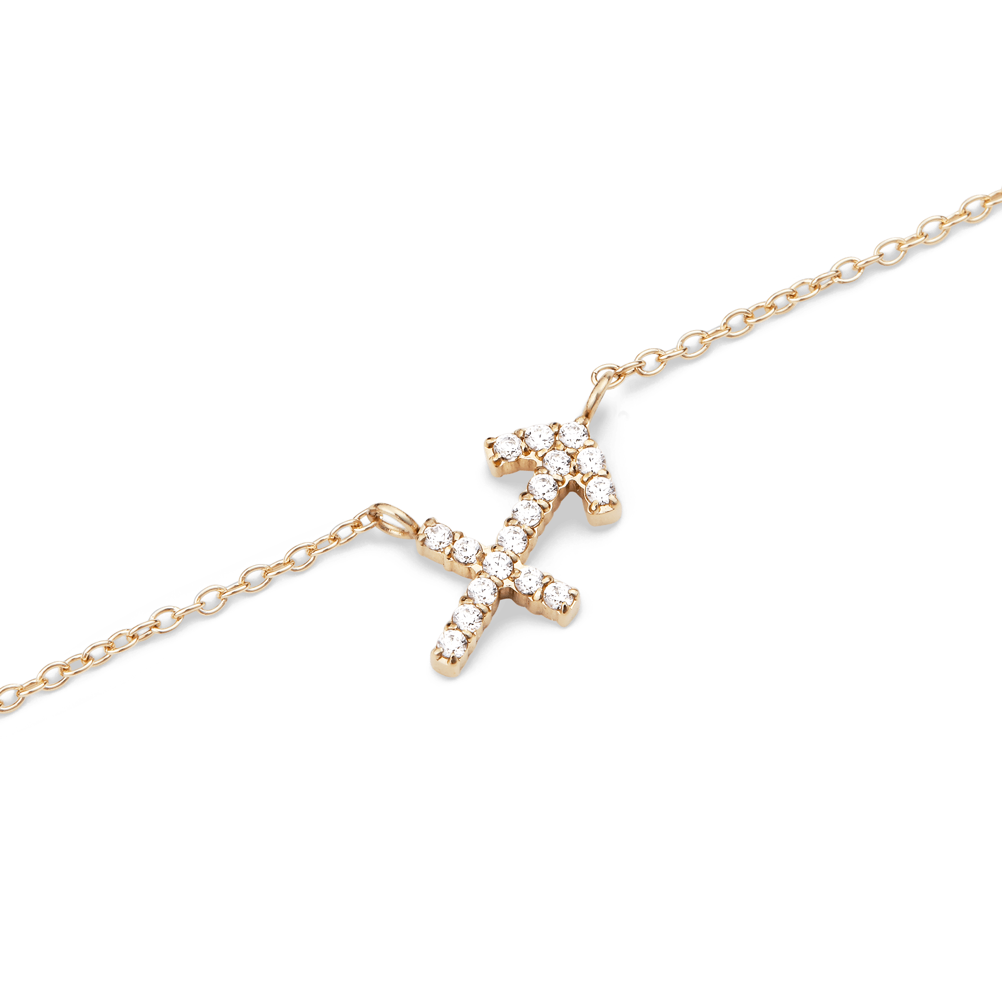Daniel Wellington Zodiac Crystal Necklace Gold