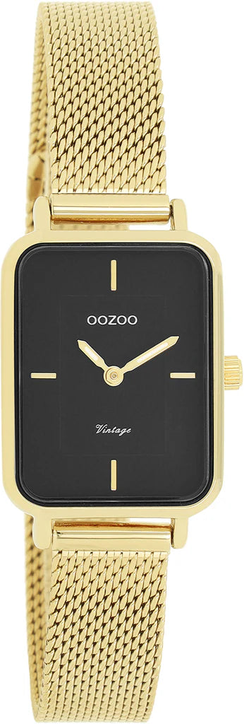 OOZOO Black/Gold Watch
