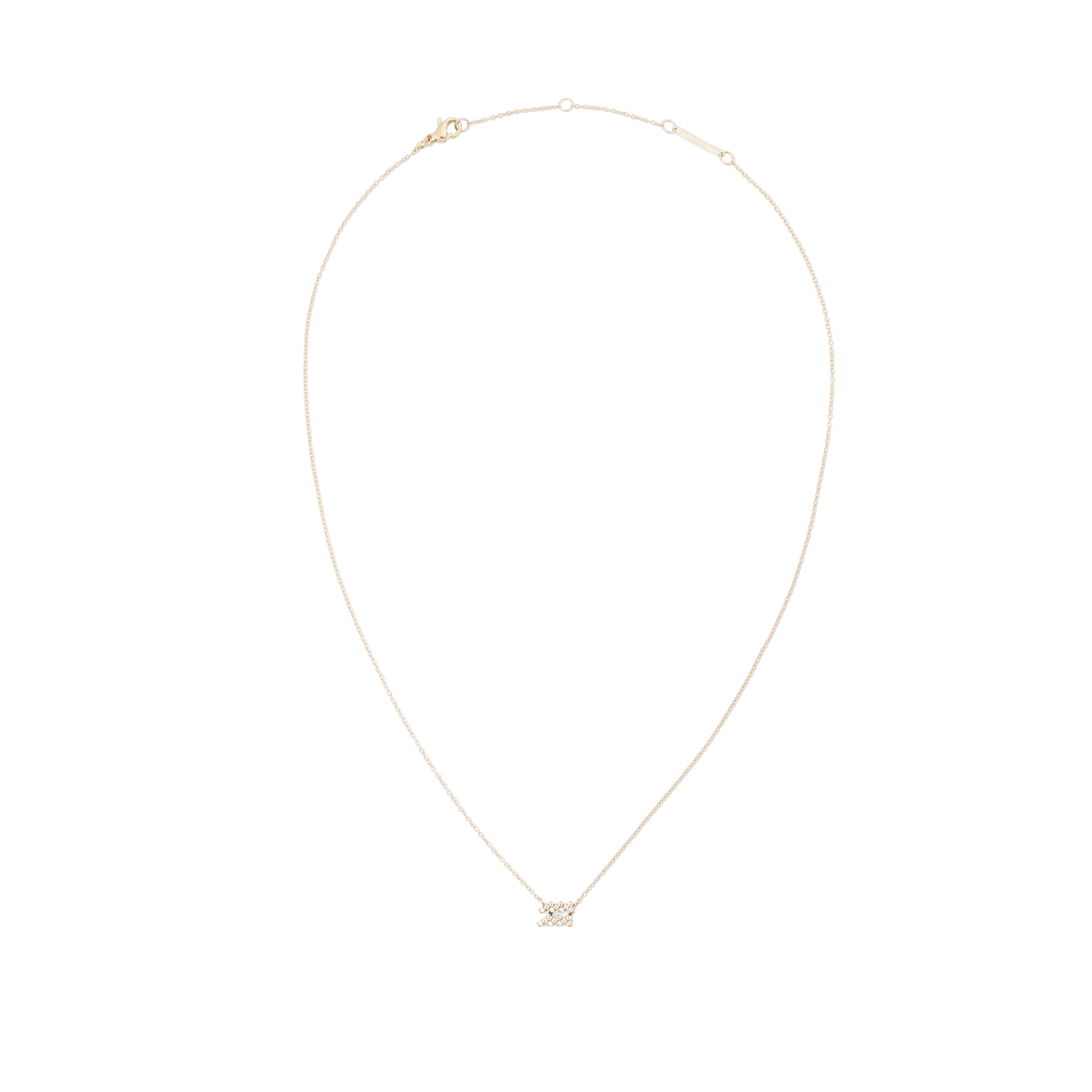 Daniel Wellington Zodiac Crystal Necklace Gold