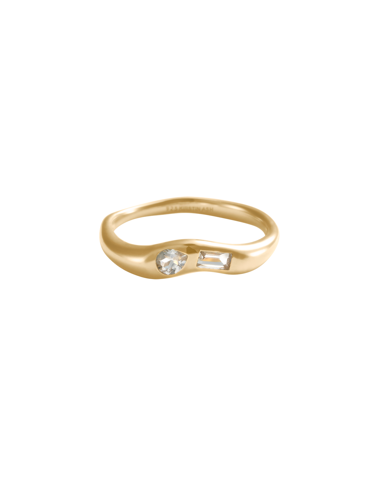 Kirstin Ash Place Ring Gold