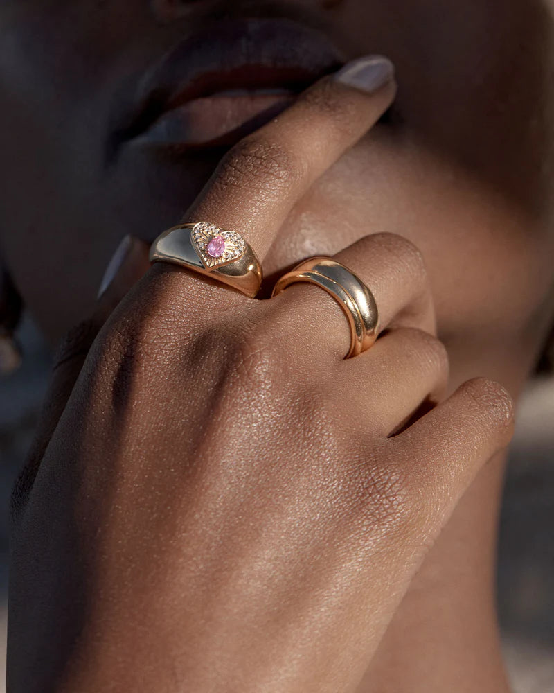 By Charlotte Gold Lover Thin Ring