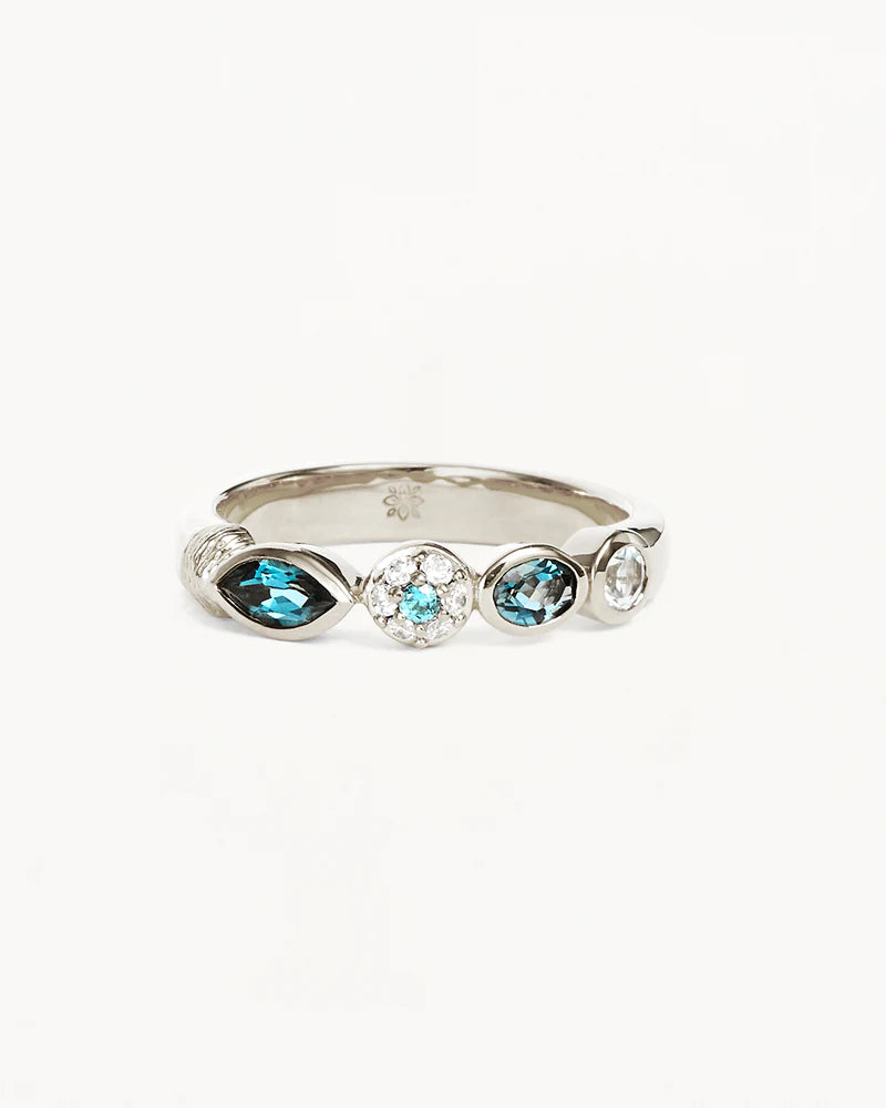 By Charlotte Sterling Silver Magic of Eye Topaz Ring