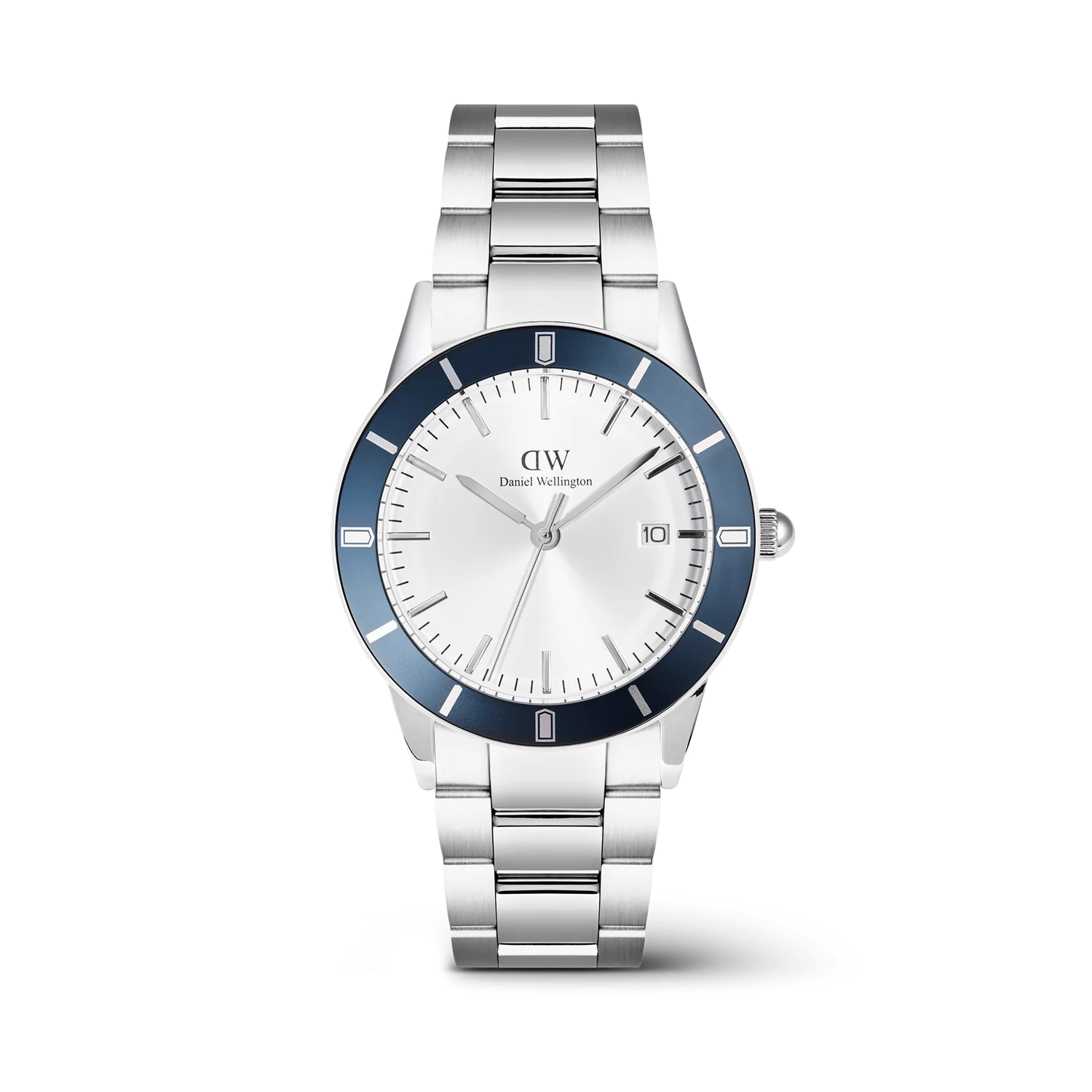 Daniel Wellington Iconic Paradigma Link Blue Bezel Silver