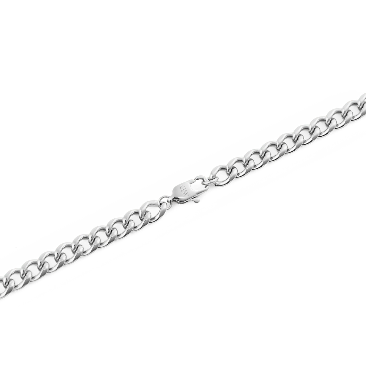Daniel Wellington Ellipse 4mm Necklace Silver