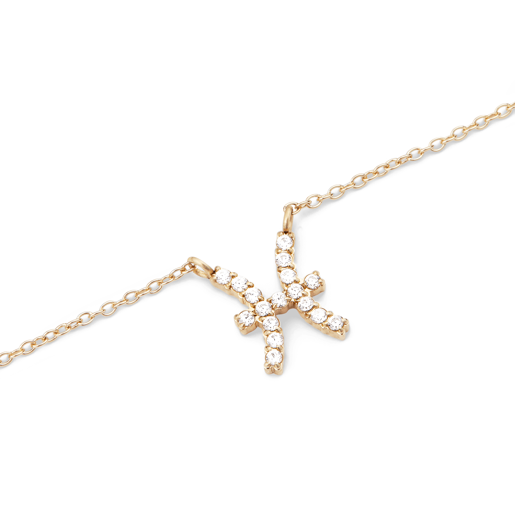 Daniel Wellington Zodiac Crystal Necklace Gold