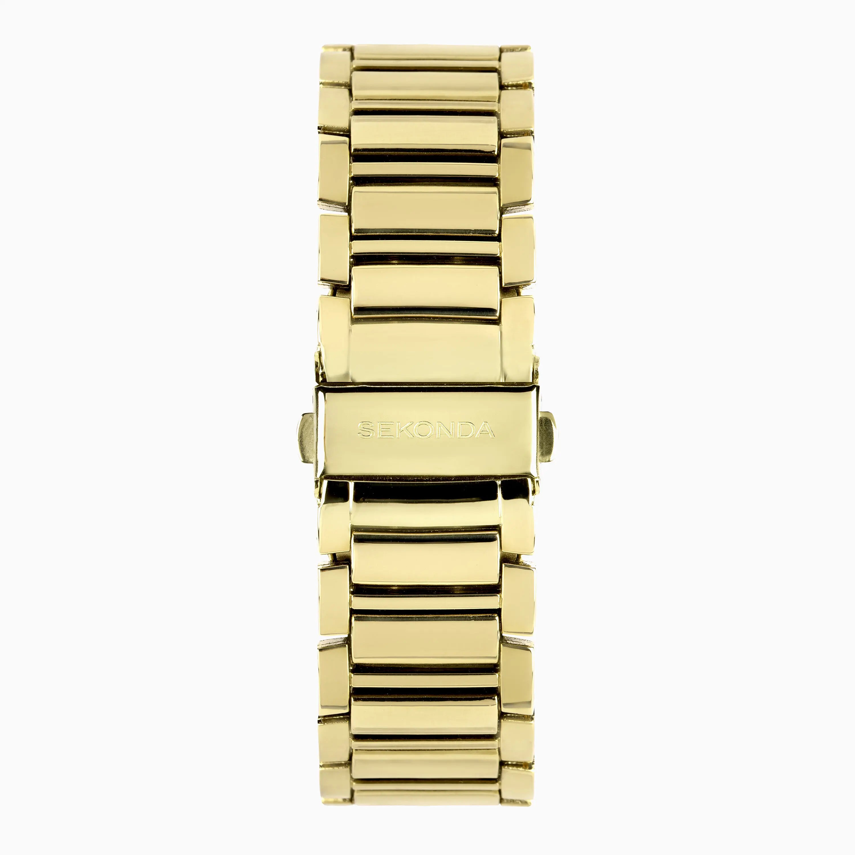 Sekonda Beaumont Men's Watch | Gold Alloy Case & Bracelet with White Dial | 30247
