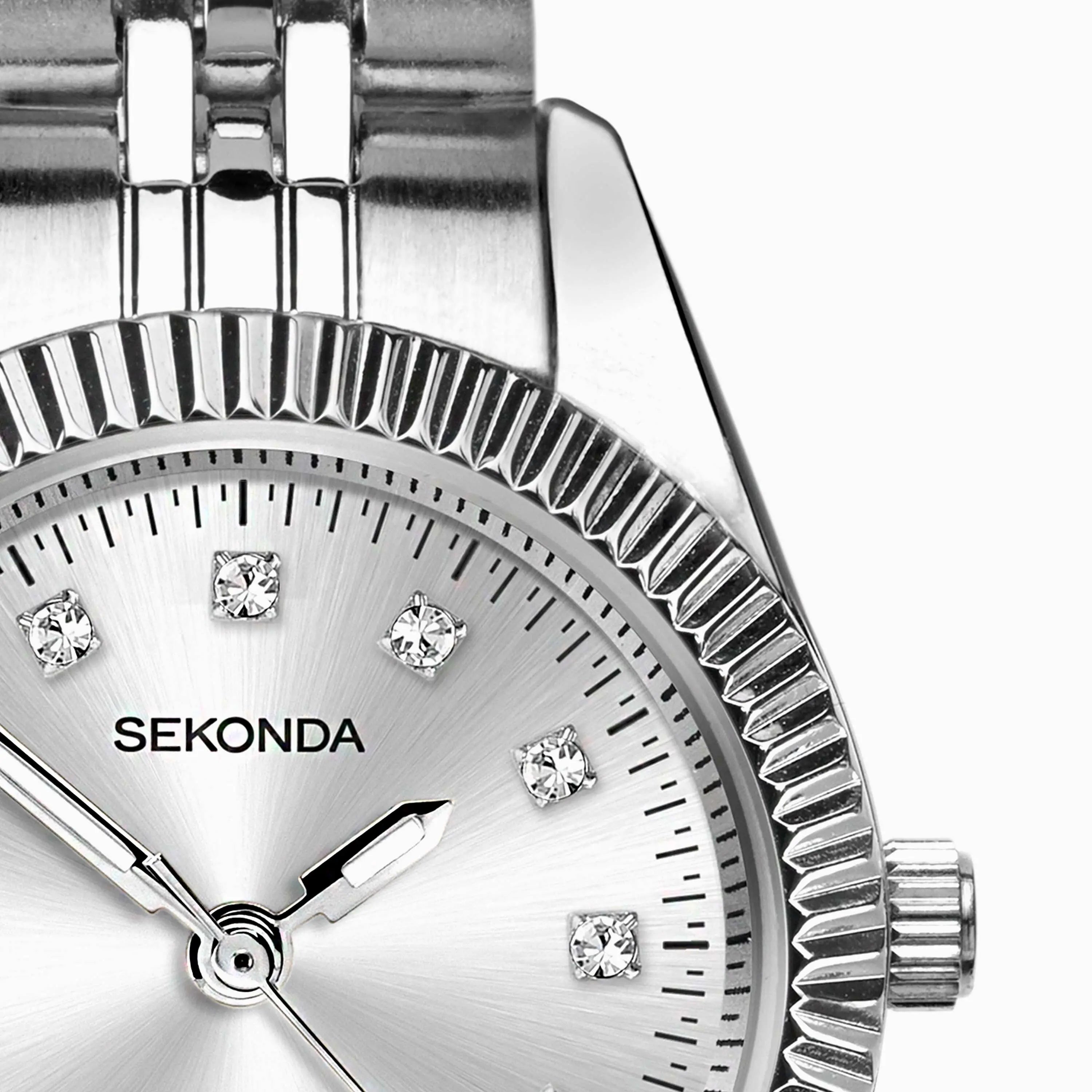 Sekonda Francis Ladies Watch | Silver Alloy Case & Stainless Steel Bracelet with Silver Dial | 40689