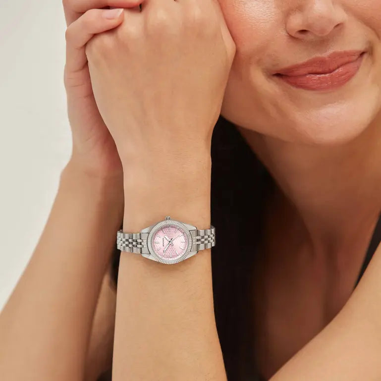 Sekonda Francis Ladies Watch Silver Case and Pink Dial