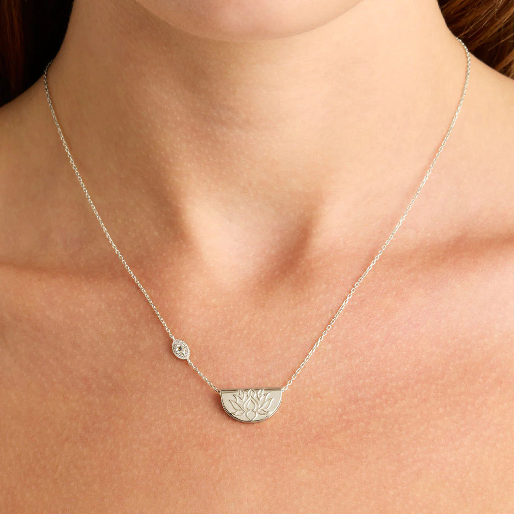 By Charlotte Eye of Peace Necklace Sterling Silver Aspire Jewellery