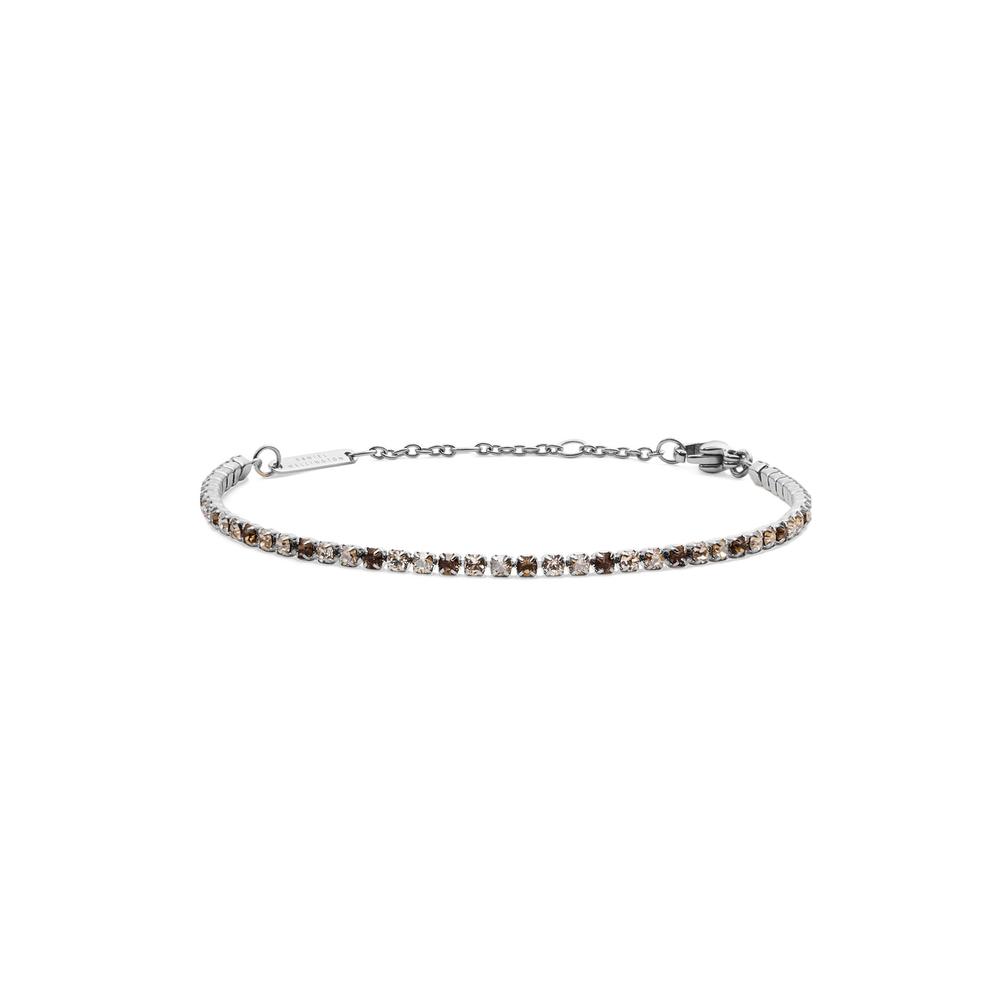 Daniel Wellington Classic Tennis Bracelet Honey Combo Silver