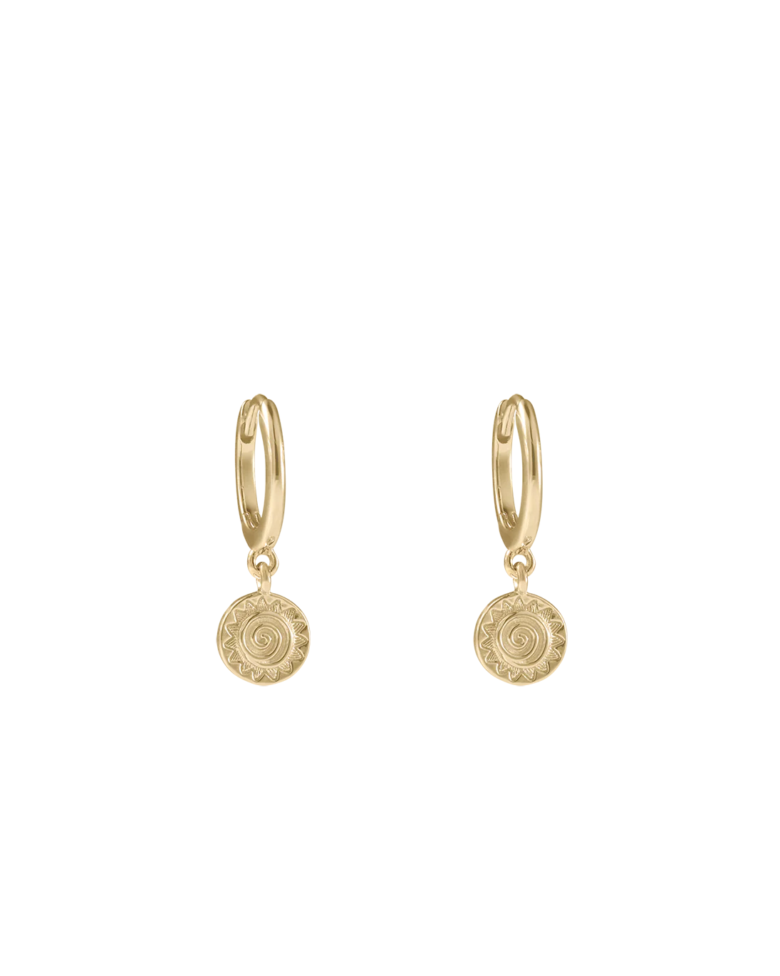 Kirsten Ash Solara Hoops Gold