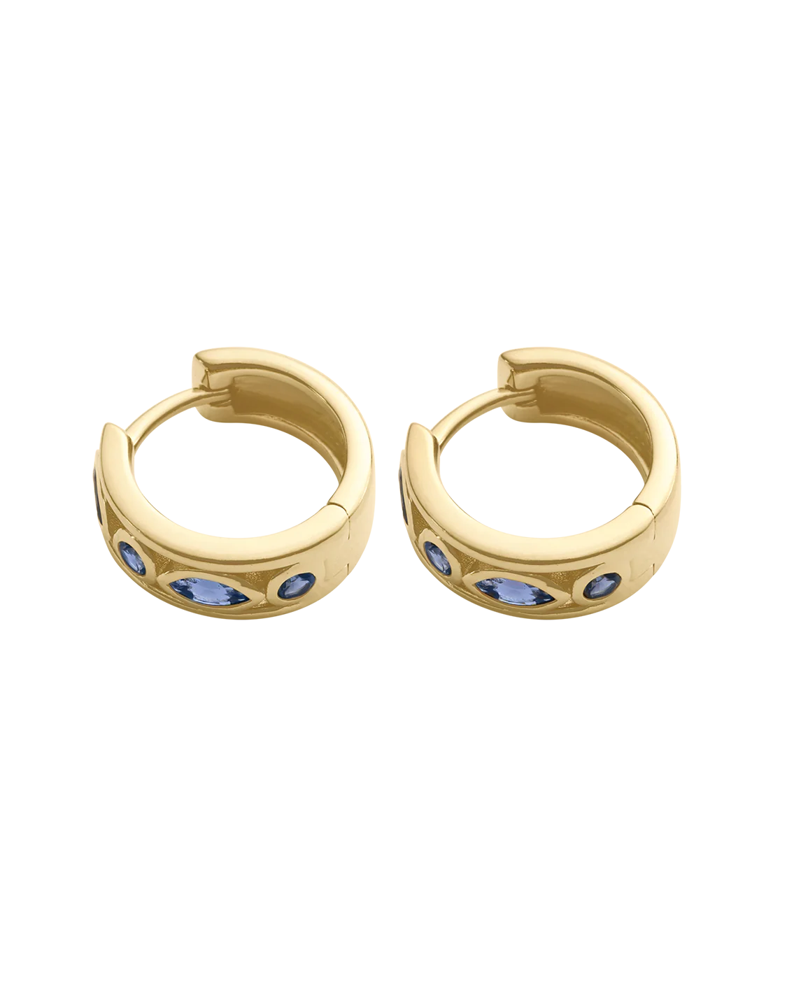 Kirstin Ash Synergy Hoops (18k Gold Plated)