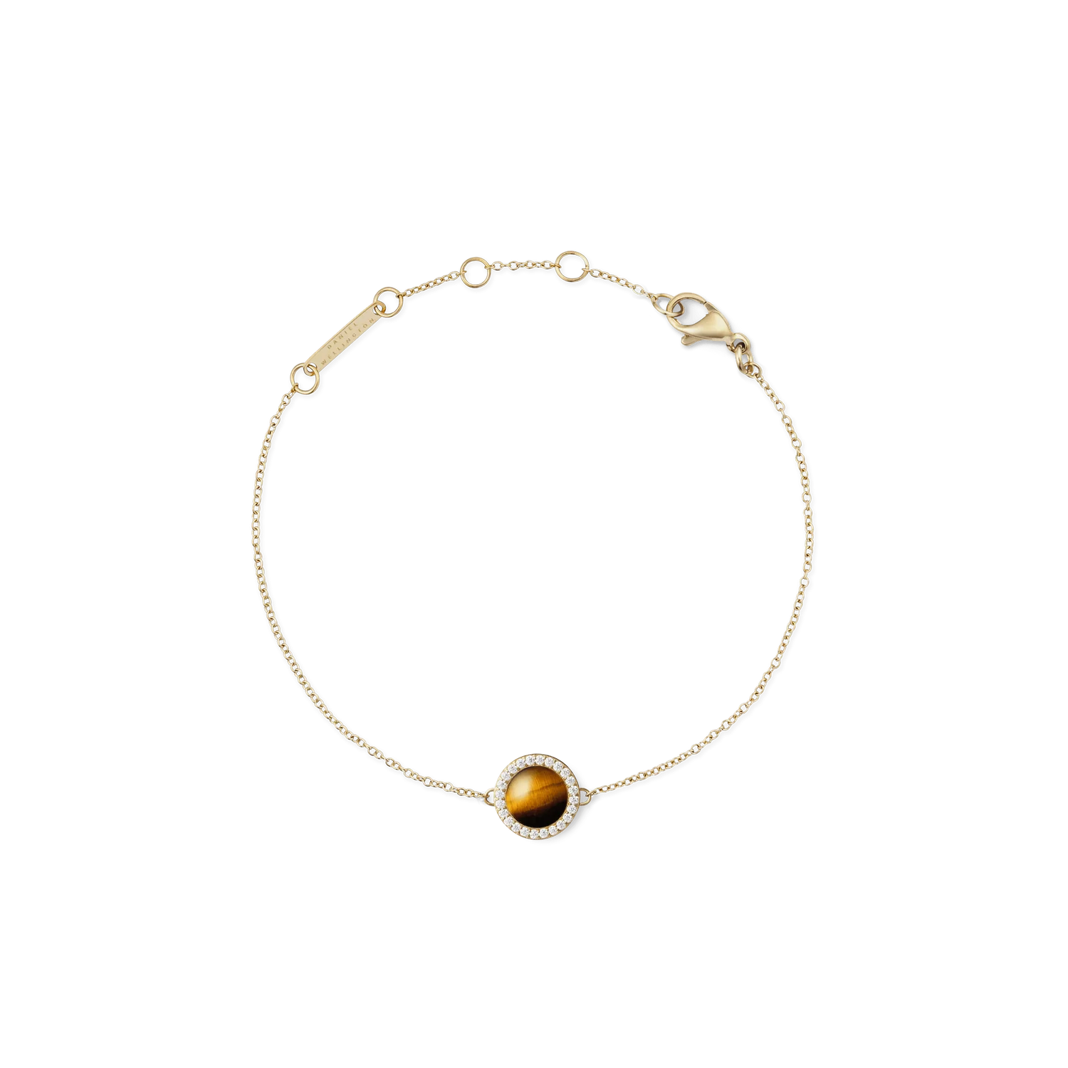 Daniel Wellington Audrey Bracelet Tiger Eye Gold