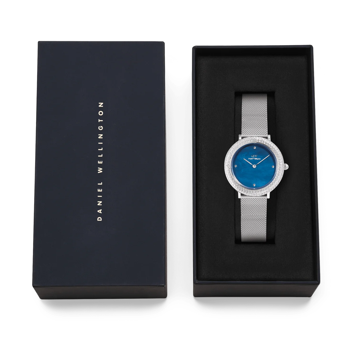 Daniel Wellington Crystalline Bezel Sterling Blue