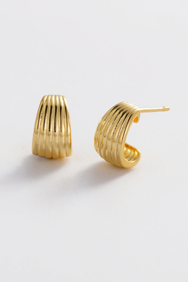 Zafino Sasha Hoop Gold