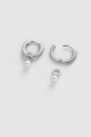 Zafino Scarlette Hoop Silver
