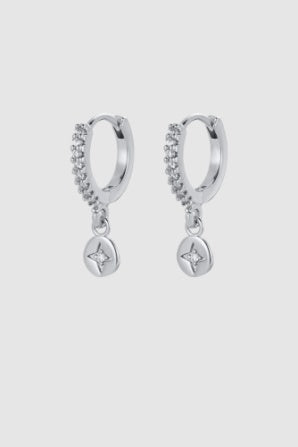 Zafino Holly Huggie Silver