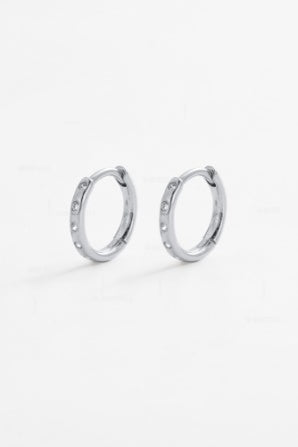 Zafino Talia Huggie Silver
