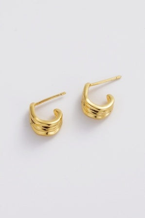 Zafino Lexi Hoop Small - Gold